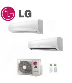 CLIMATIZZATORE CONDIZIONATORE LG DUAL SPLIT LIBERO SERIE EP INVERTER 9000+9000 MU2M15 9+9 - NEW 2017