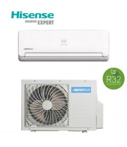 CLIMATIZZATORE CONDIZIONATORE MONO 12000 BTU HISENSE WINTAIR DC INVERTER A++A+ NUOVO GAS ECOLOGICO R-32 LINEA SMART 2018 WI-FI